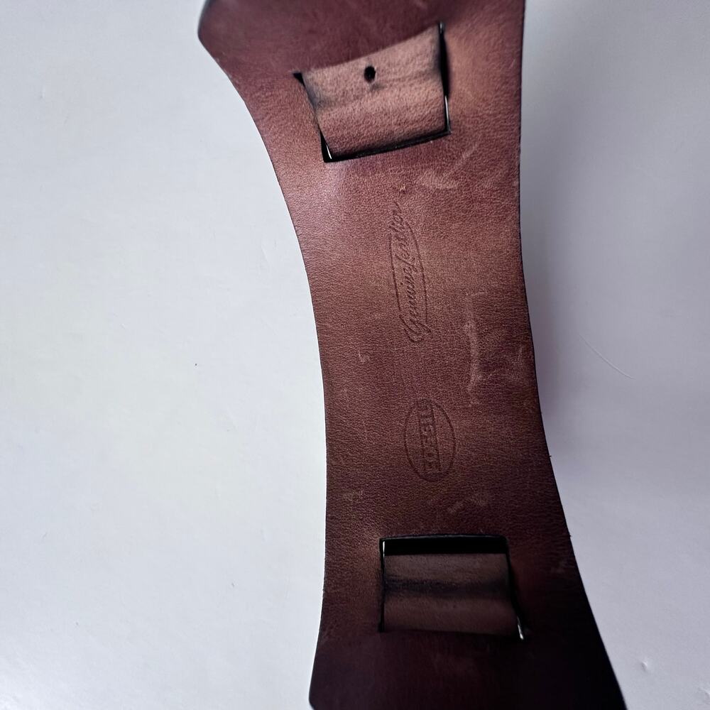 Fossil JR-8136 Stainless Steel Leather Watch - Picture 3 of 8